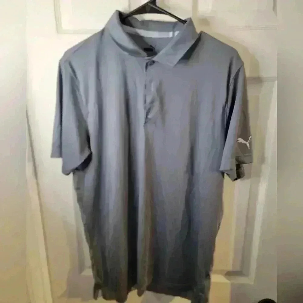 ⛳Grey Puma Golf Polo